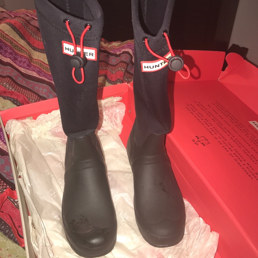 Hunter rain boots